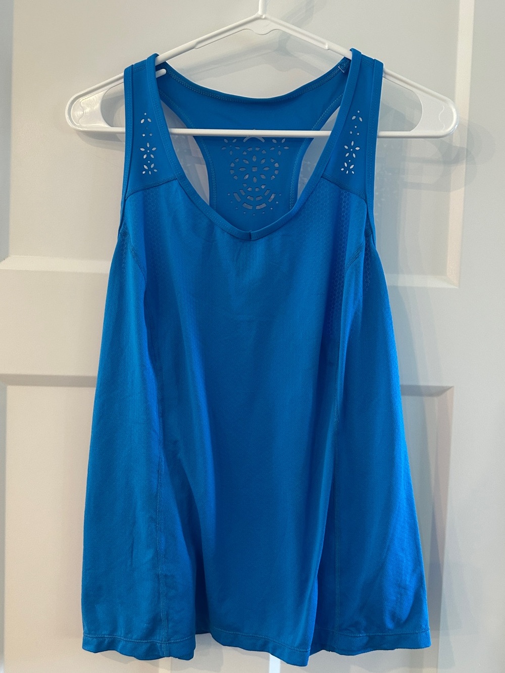 Women's Blue Athletic Tank Top Xersion size Large